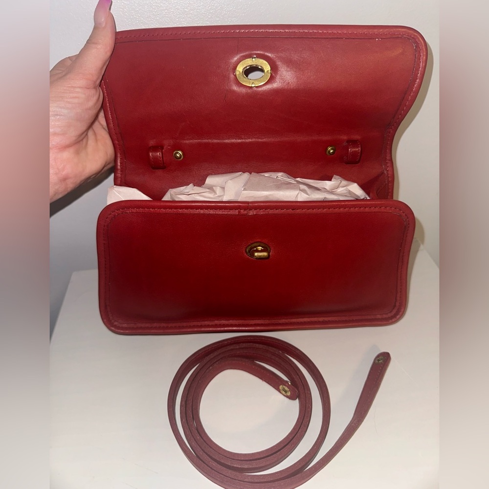 Vintage Coach Geometric Clutch Bag! - Picture 7 of 10